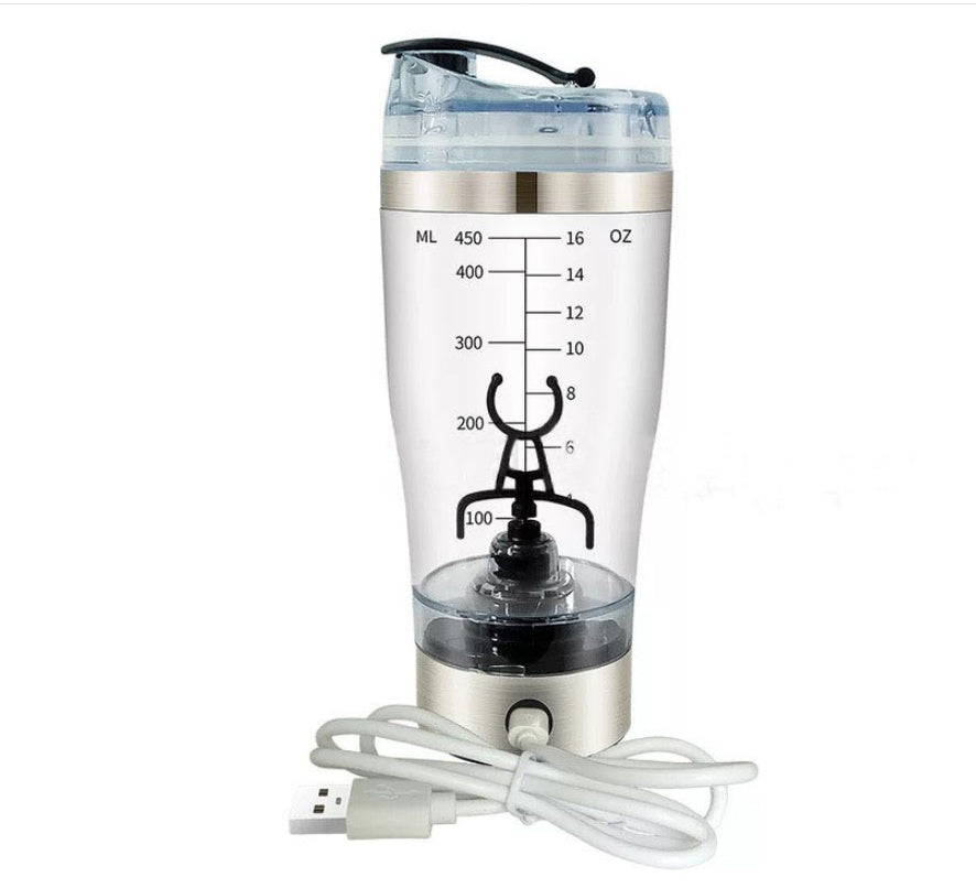 Electric Protein Shake Stirrer USB Shake Bottle Milk Coffee Blender Kettle Sports