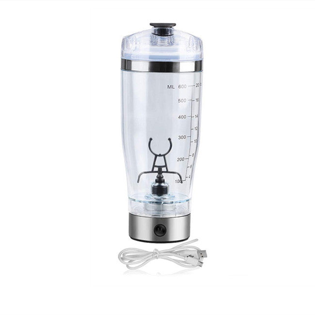 Electric Protein Shake Stirrer USB Shake Bottle Milk Coffee Blender Kettle Sports