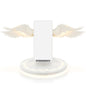 Universal Colorful LED Angel Wings Qi Wireless Charger Charge Dock For Mobile Phone Fast Charger