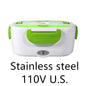 Kitchen Electric Heated Lunch Box Heater Food Warmer Container