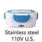 Kitchen Electric Heated Lunch Box Heater Food Warmer Container