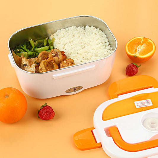 Kitchen Electric Heated Lunch Box Heater Food Warmer Container