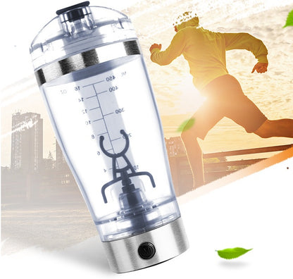 Electric Protein Shake Stirrer USB Shake Bottle Milk Coffee Blender Kettle Sports