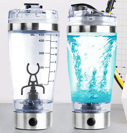 Electric Protein Shake Stirrer USB Shake Bottle Milk Coffee Blender Kettle Sports