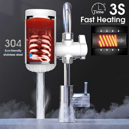 Connecting Electric Faucet Without Installation