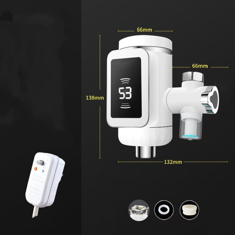 Connecting Electric Faucet Without Installation
