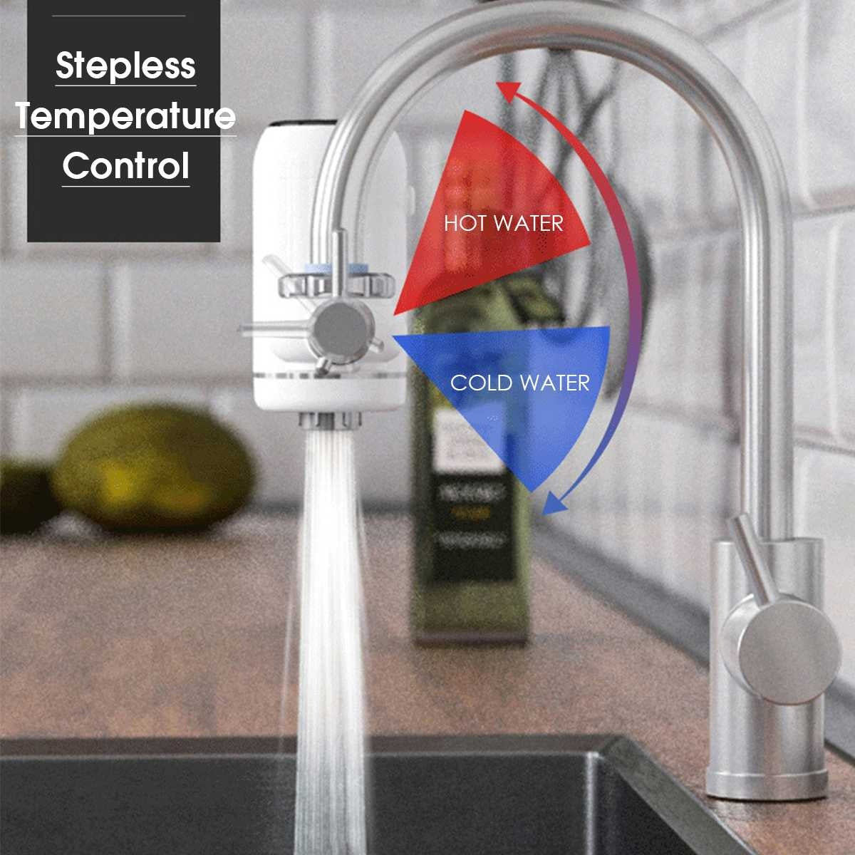 Connecting Electric Faucet Without Installation