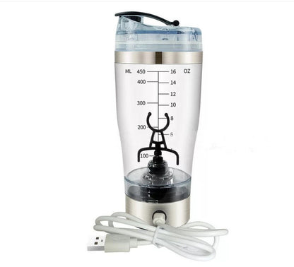 Electric Protein Shake Stirrer USB Shake Bottle Milk Coffee Blender Kettle Sports