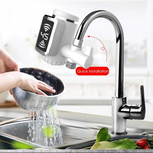 Connecting Electric Faucet Without Installation